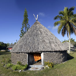 Traditional hut New Caledonia